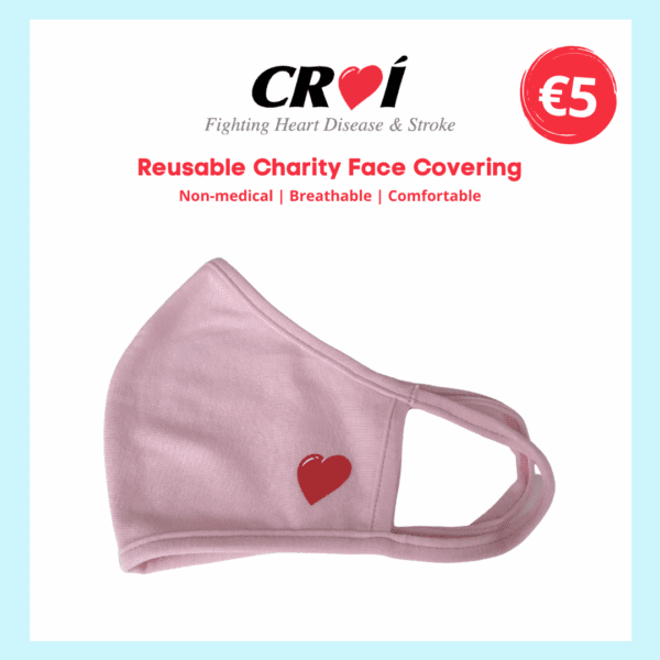 Croí Face Coverings (Pink - small)