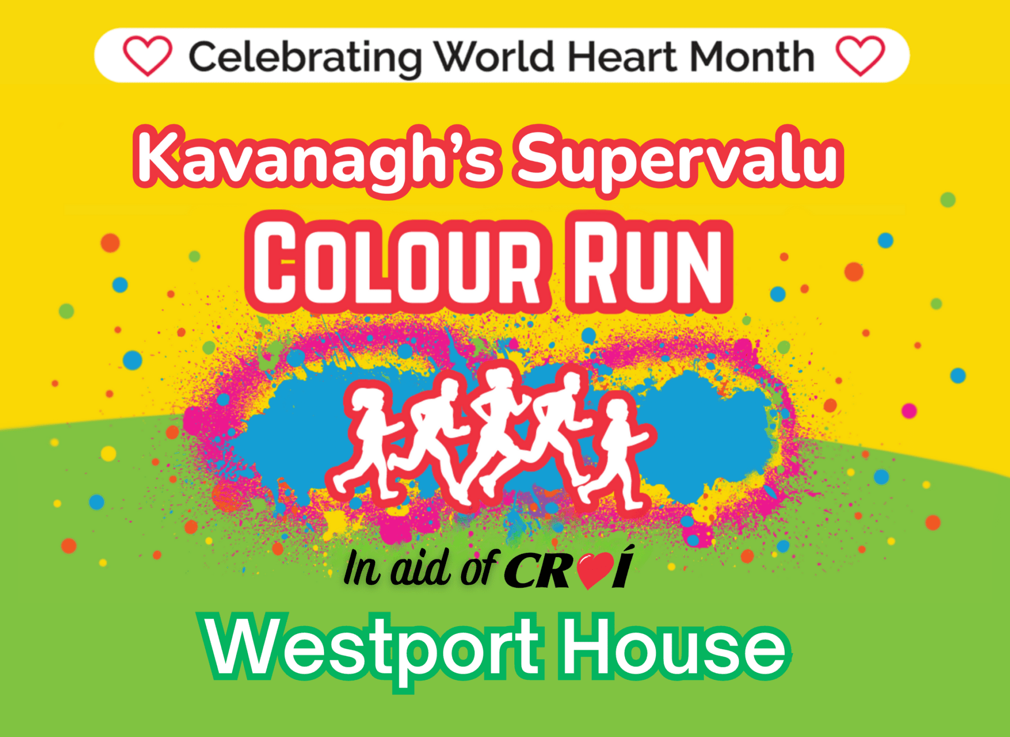 Kavanagh’s Supervalu Colour Run 2025 Featured Image Website Kavanagh's Supervalu Colour Run 2025