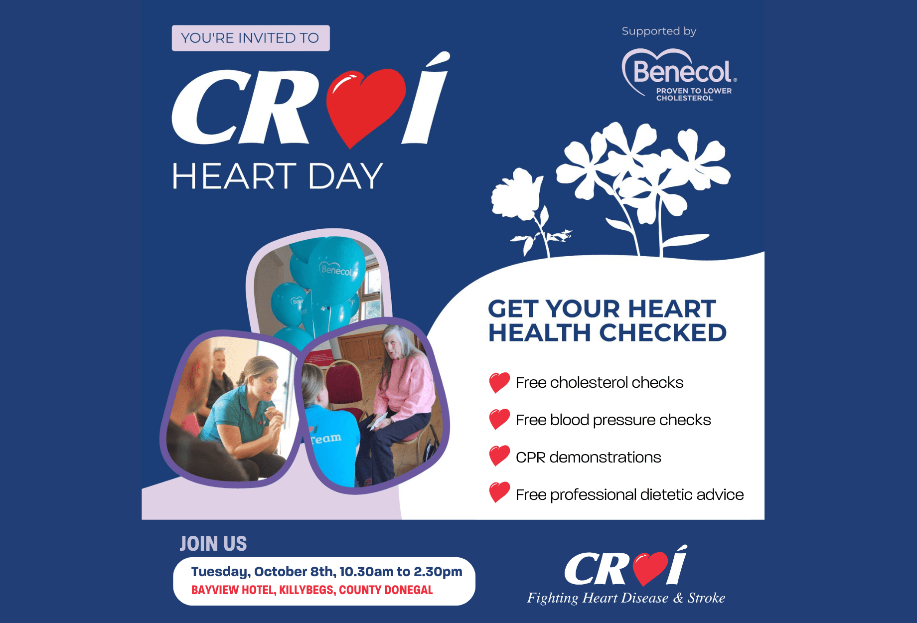 Croí Heart Day Benecol Killybegs (Event feature image)
