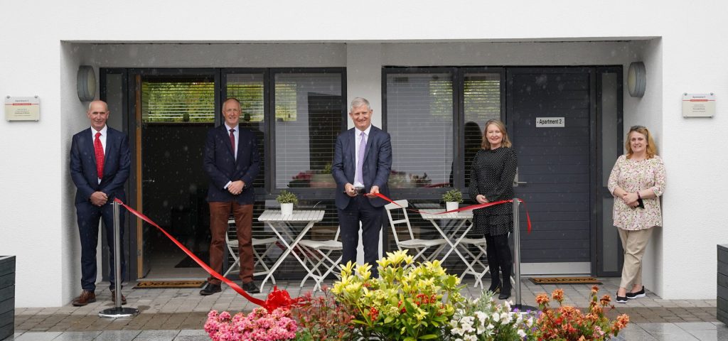 Pictured from left: Raymond Barlow, Chairman, Aurivo, Neil Johnson, CEO, Croí, Donal Tierney, CEO, Aurivo; Marilyn Philips, Group Head of Human Resources; Christine Flanagan, Director of Fundraising, Croí.