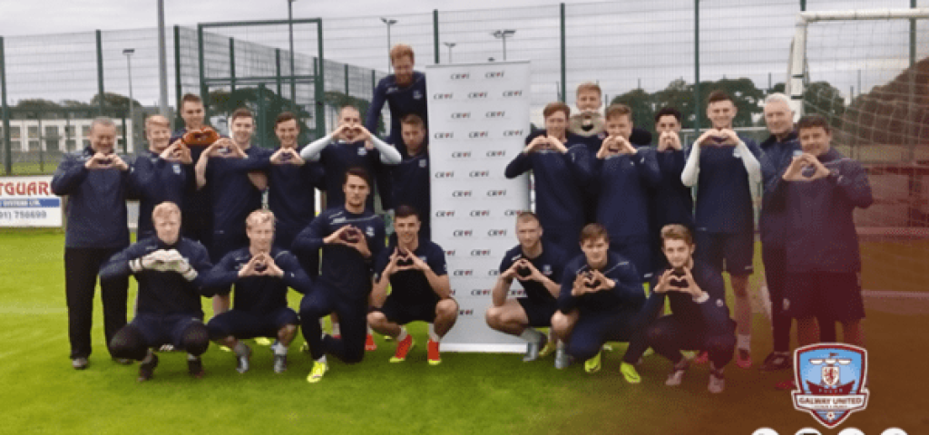 Galway United support World Heart Day with Croi Heart & Stroke