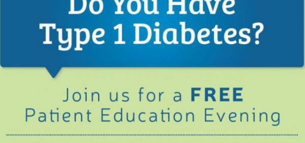 Do you have Type 1 Diabetes? FREE Public Talk!